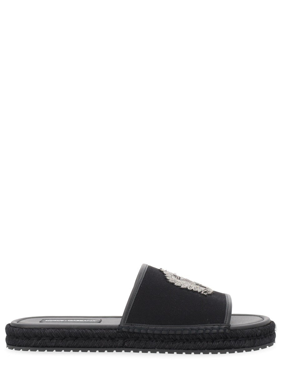 Dolce & Gabbana - ESPADRILLE WITH LOGO espadrille-with-logo_3a8ad647-8c50-4434-ade9-98434f91ceb2
