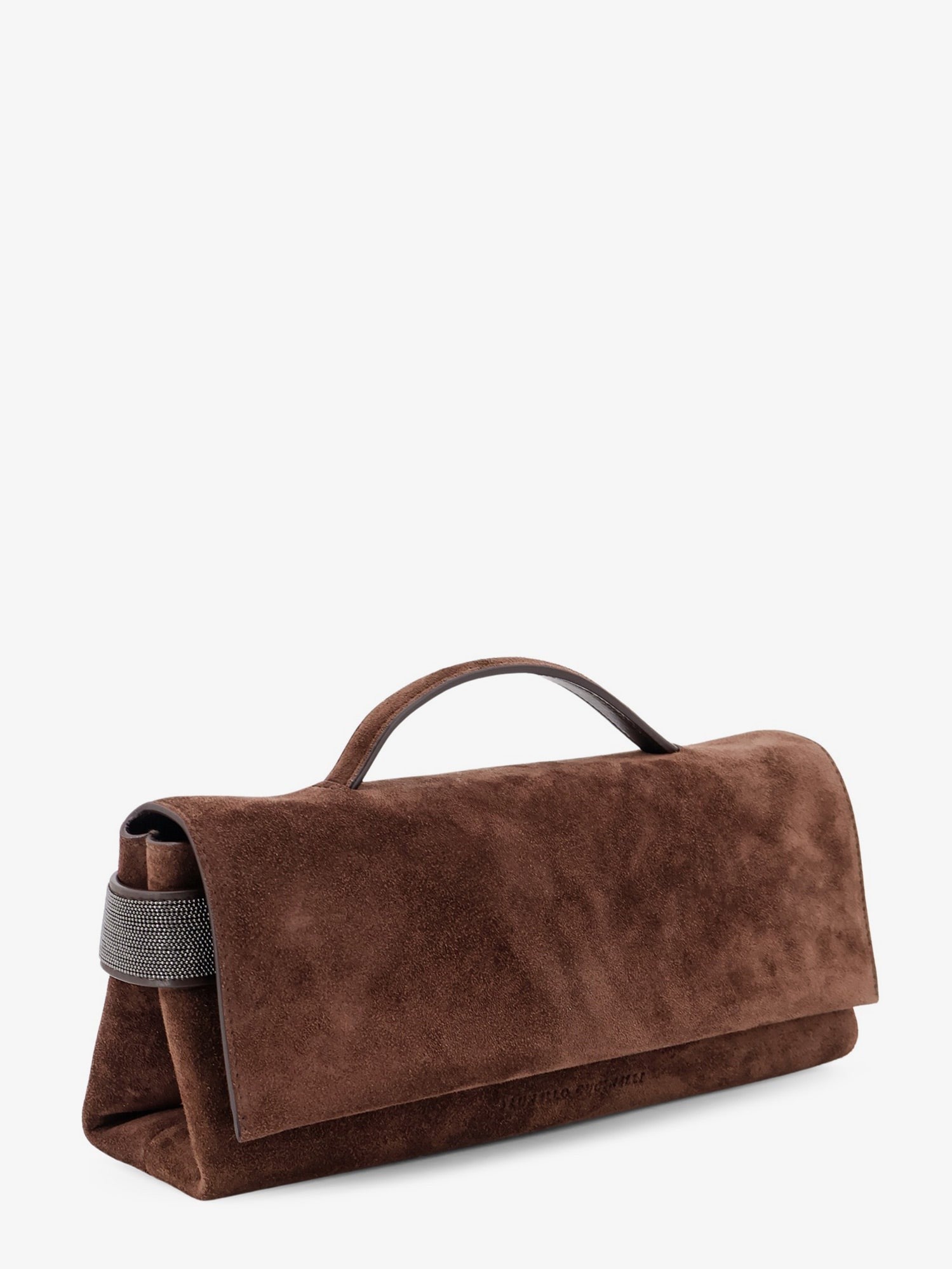 Brunello Cucinelli - Essence suede handbag
