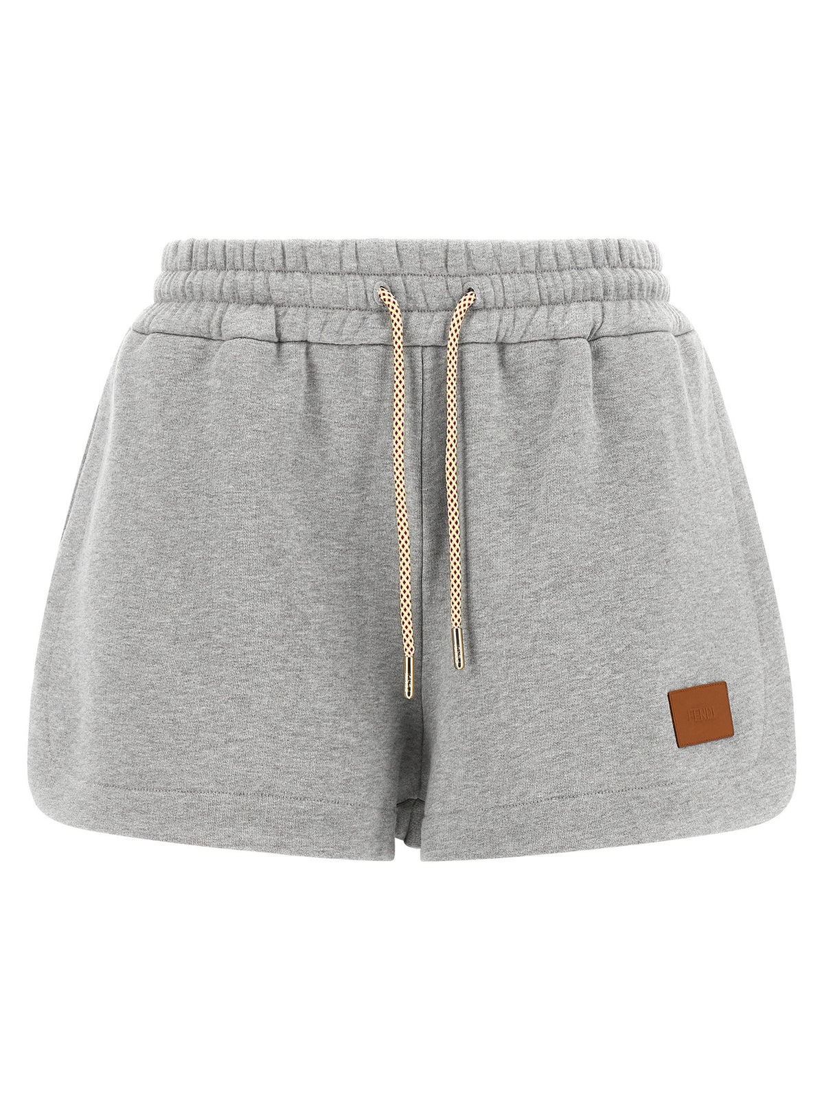 Fendi - 'Essentia' sweatshirt shorts gray XS