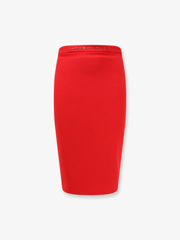 Elisabetta Franchi - Essentials skirt with Monogram detail