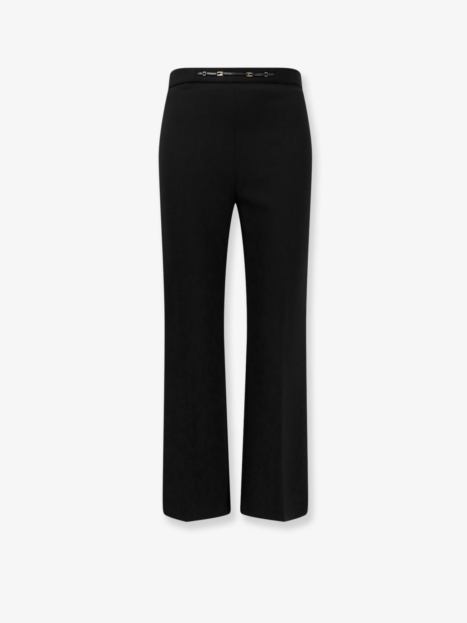 Elisabetta Franchi - Essentials trousers with Monogram detail