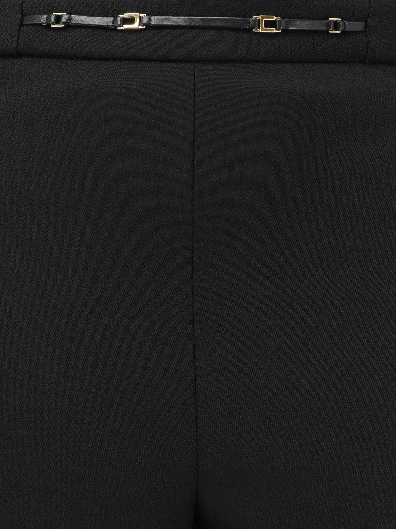 Elisabetta Franchi - Essentials trousers with Monogram detail