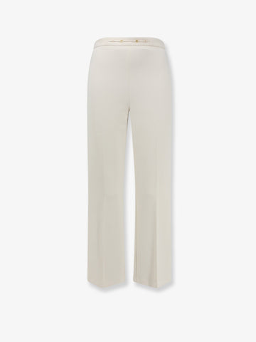 Elisabetta Franchi - Essentials trousers with Monogram detail
