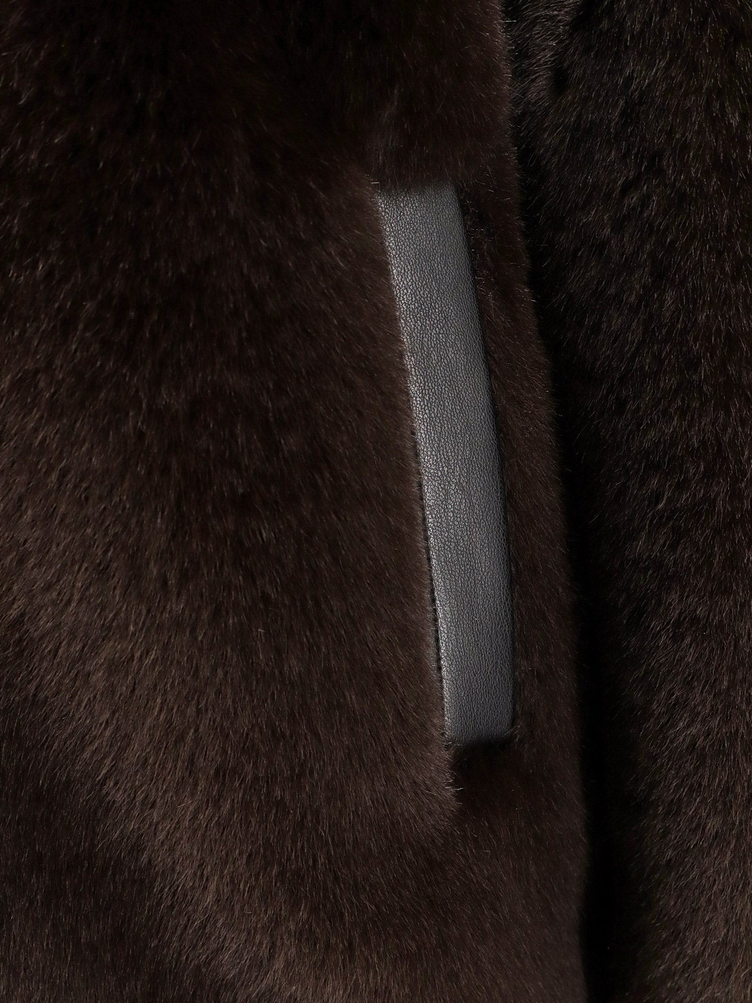 Estebana faux fur jacket