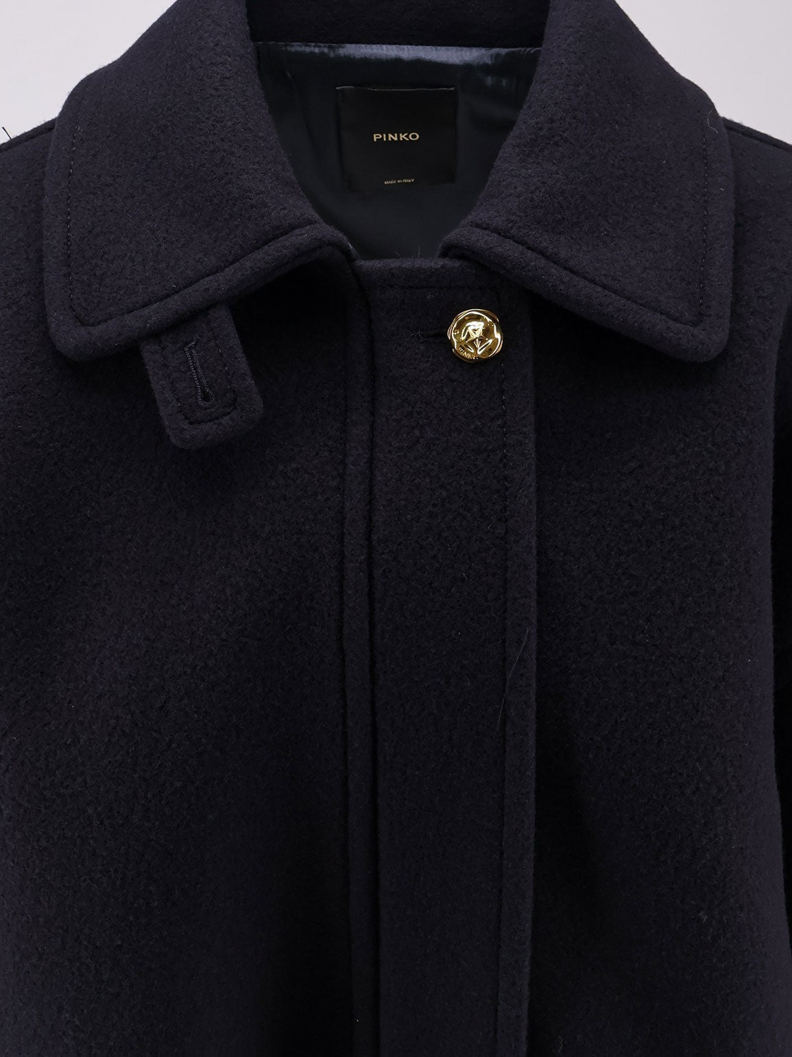 Extra-fine wool blend Ciambella coat
