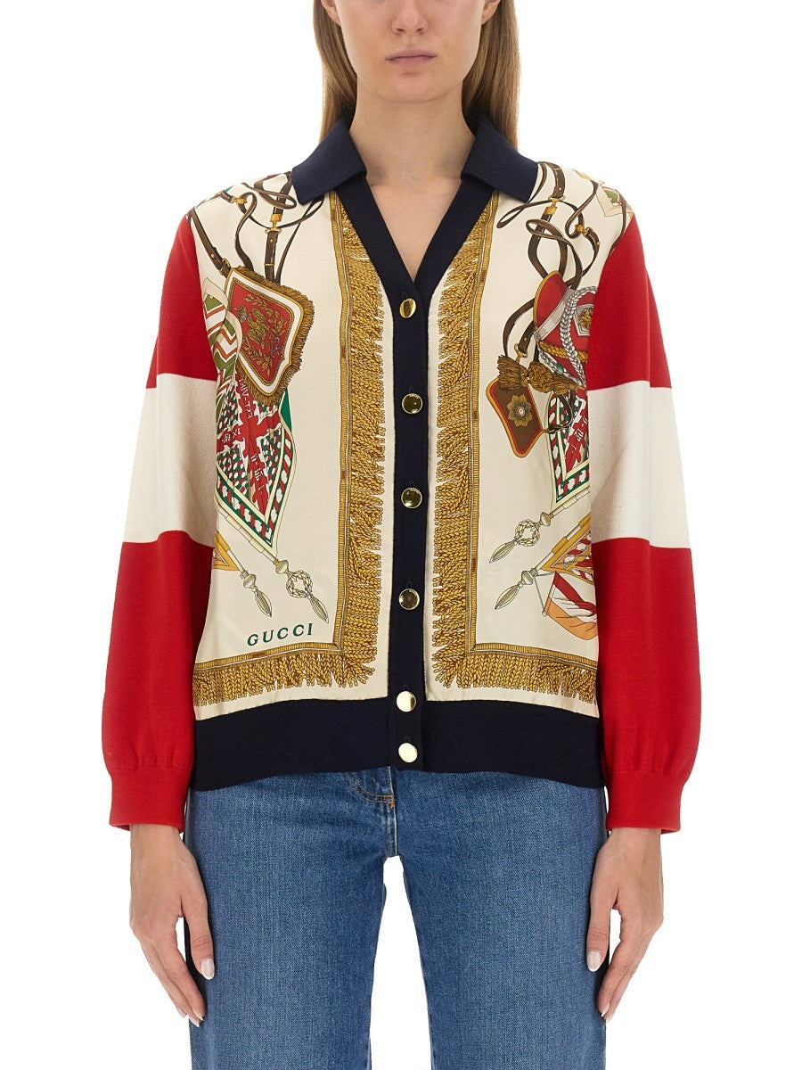 Gucci - EXTRA FINE WOOL CARDIGAN WITH PRINT extra-fine-wool-cardigan-with-print_37767a4e-9be1-4b82-9190-299834ea8191