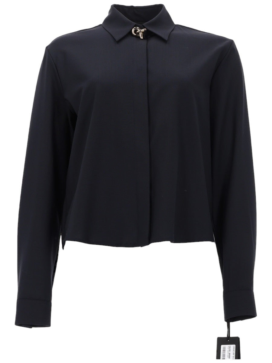 Fabiana Filippi - Boxy Fresh Wool Shirt - Blue fabiana-filippi-boxy-fresh-wool-shirt-black-front-jpg_318e094d-b102-4197-83ab-8e6cf64ffeec