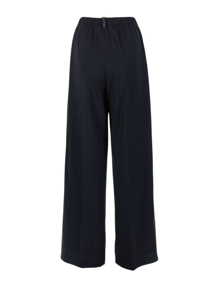 Fabiana Filippi - Trevi Fresh Wool Wide-Leg Trousers - Navy Blue fabiana-filippi-trevi-fresh-wool-wide-leg-trousers-navy-blue-back-jpg