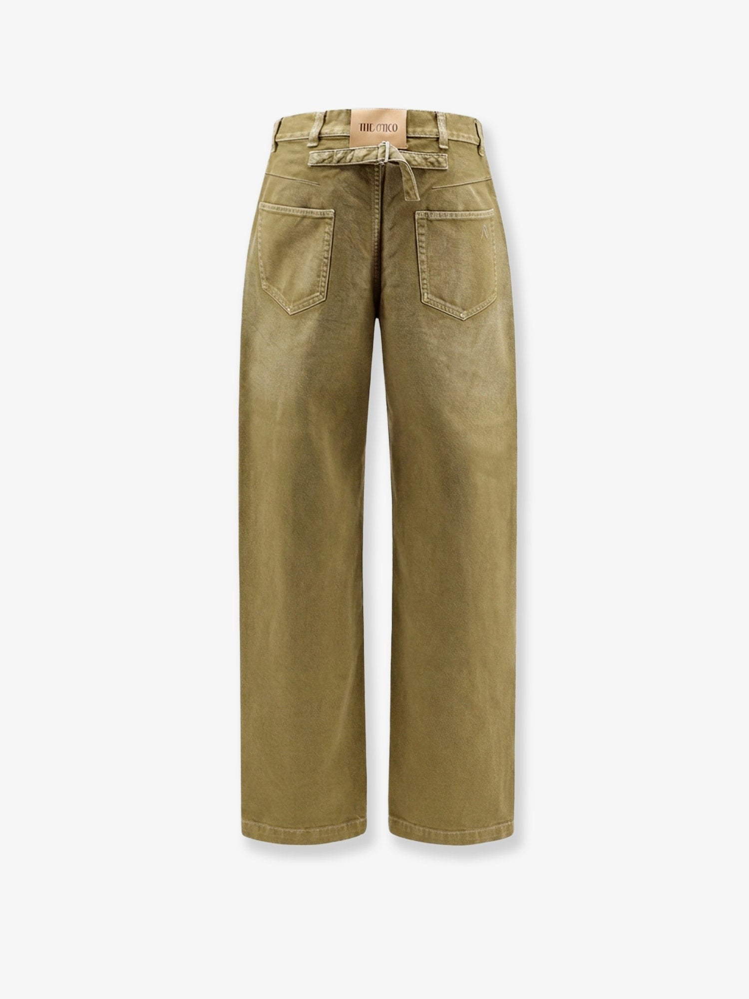 The Attico - Faded effect denim