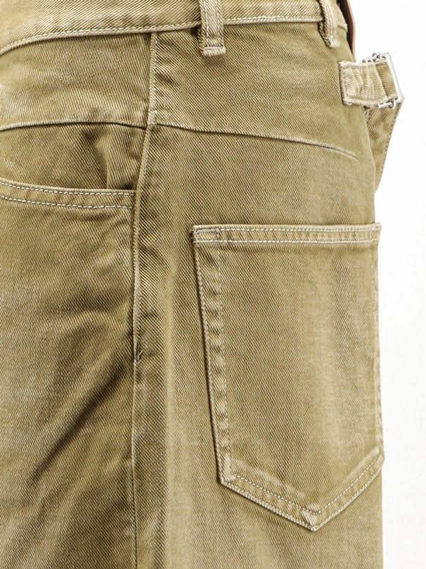 The Attico - Faded effect denim