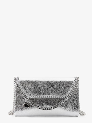 stella mccartney Falabella metallic fabric crossbody bag
