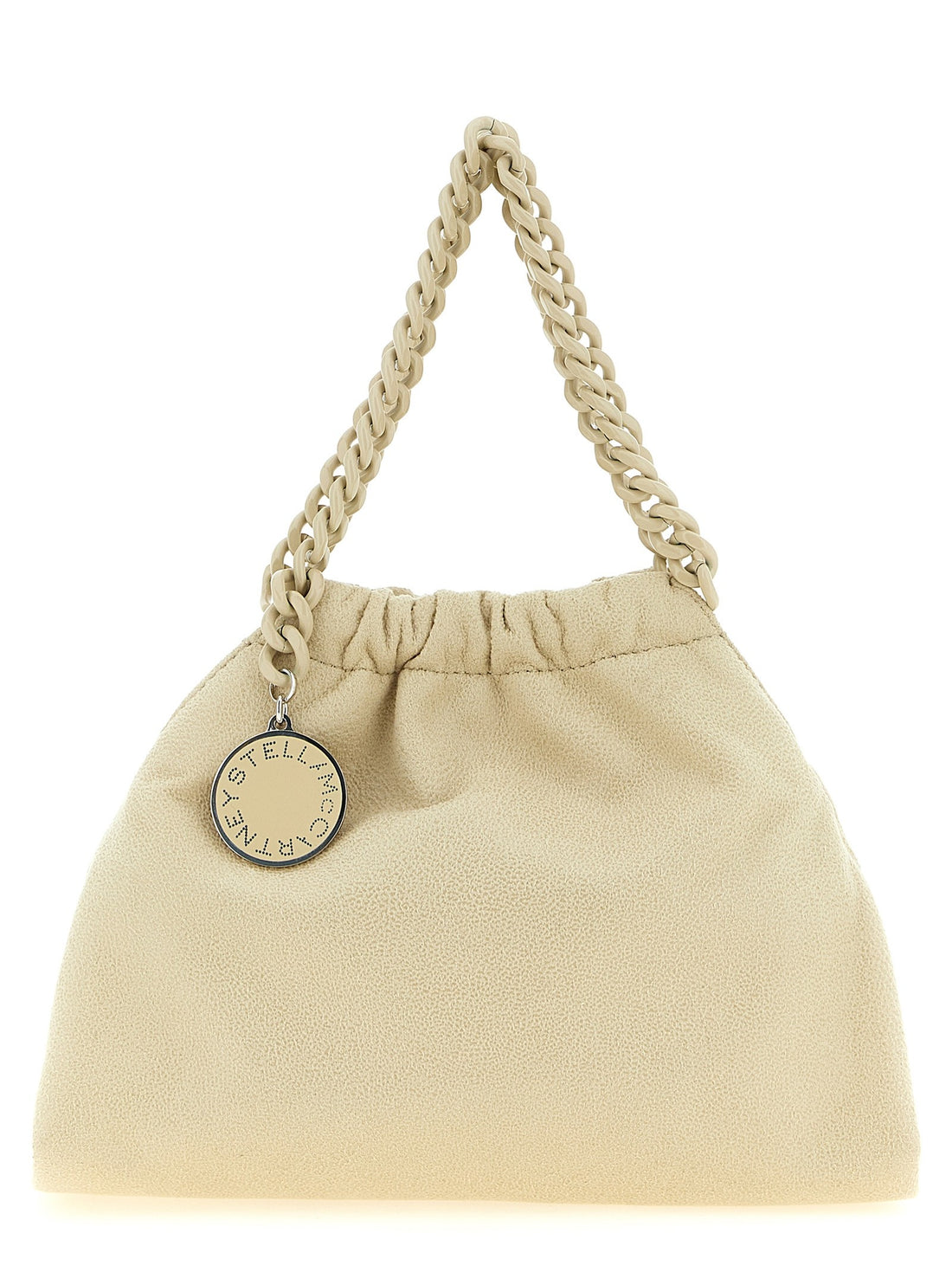 stella mccartney - 'Falabella Mini Drawstring' crossbody bag beige U