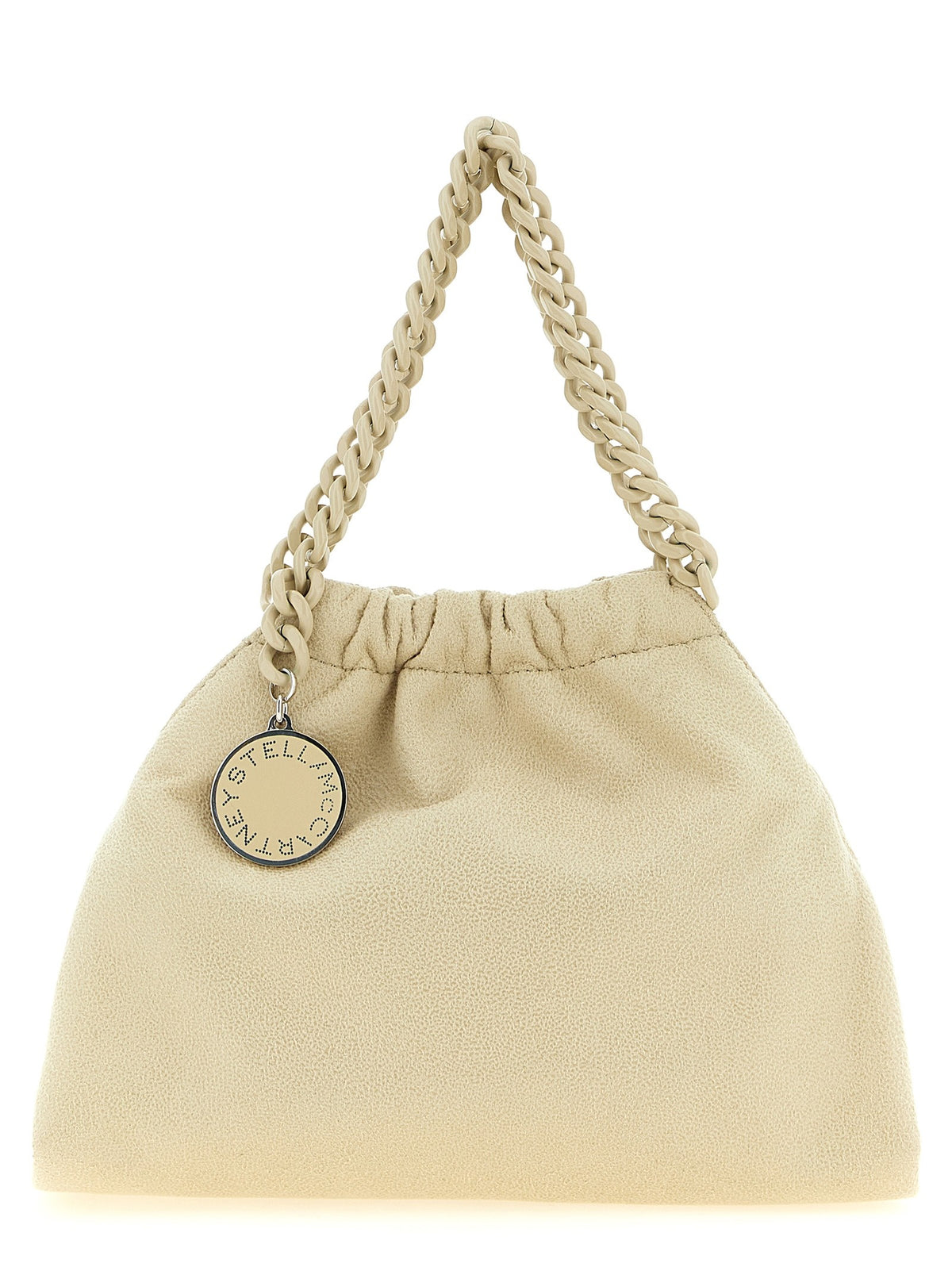 stella mccartney - 'Falabella Mini Drawstring' crossbody bag beige U