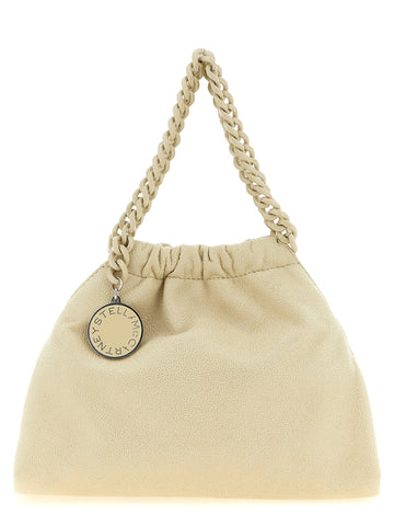 stella mccartney - 'Falabella Mini Drawstring' crossbody bag beige U