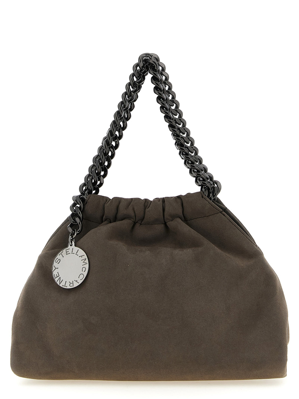 stella mccartney - 'Falabella Mini Drawstring' crossbody bag gray U