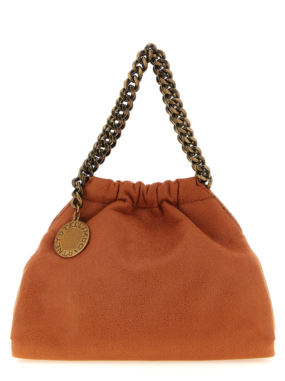 stella mccartney - 'Falabella Mini Drawstring' crossbody bag orange U