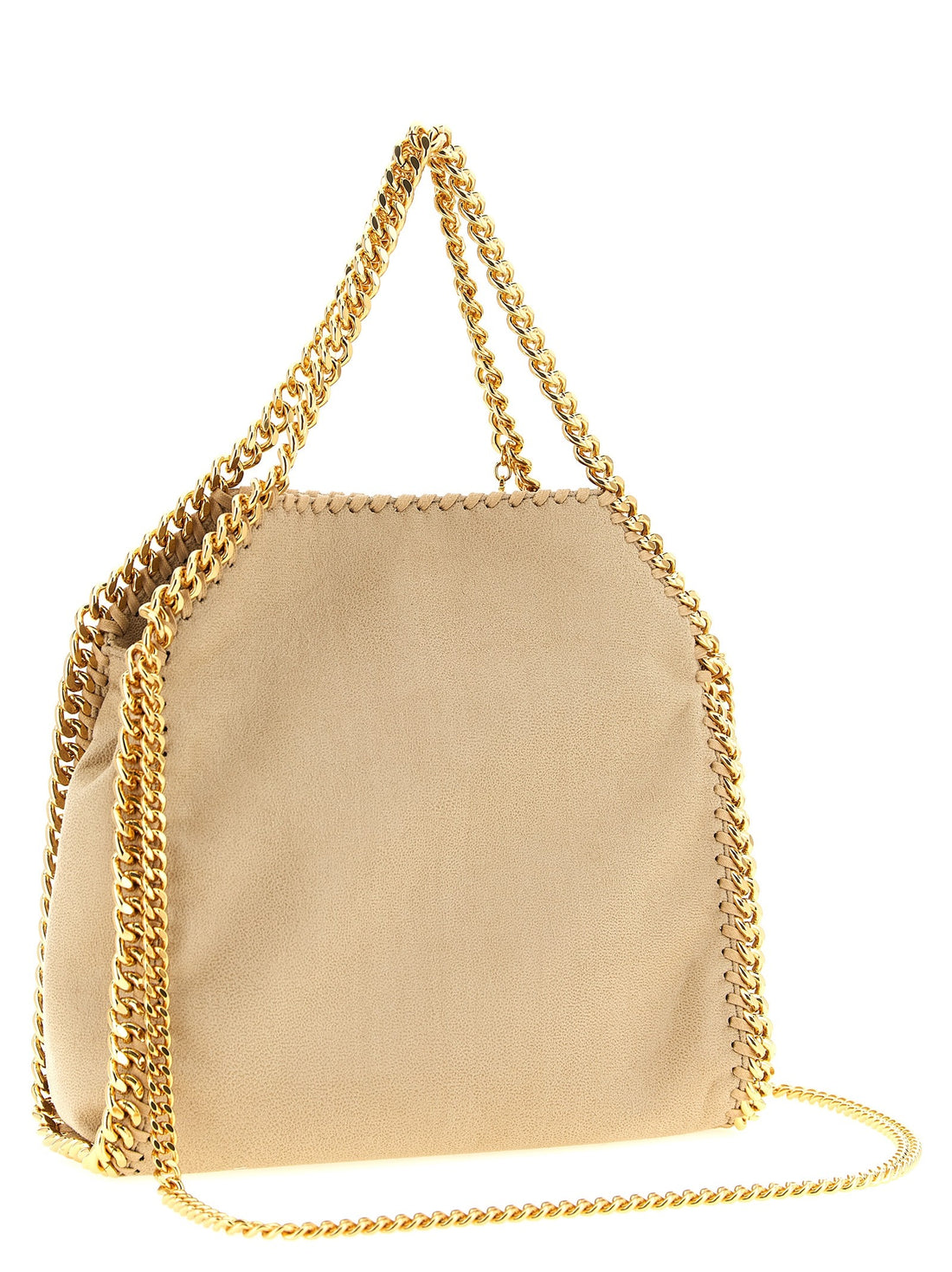 stella mccartney - 'Falabella mini' shoulder bag beige U
