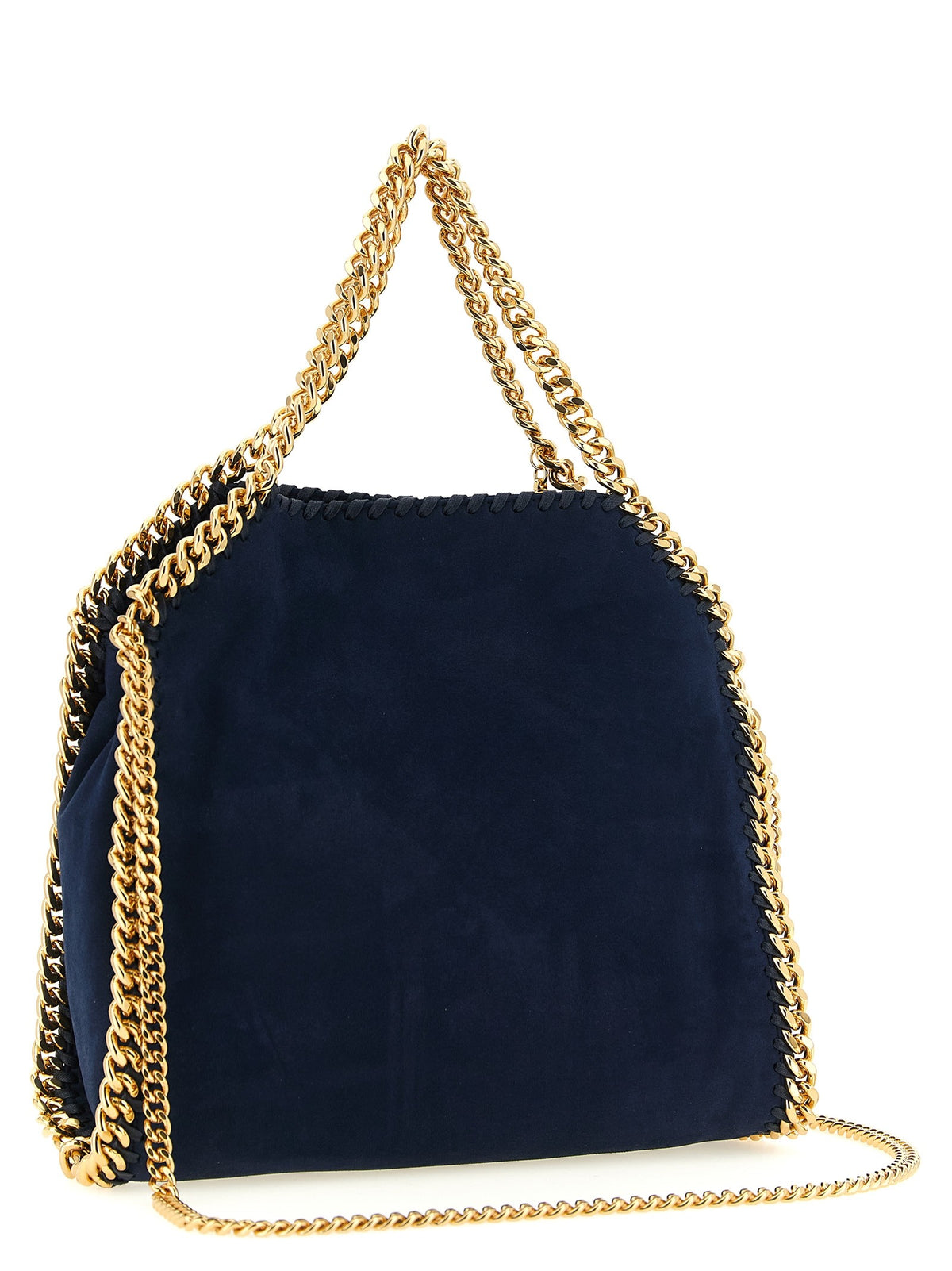 stella mccartney - Falabella Mini velvet crossbody bag