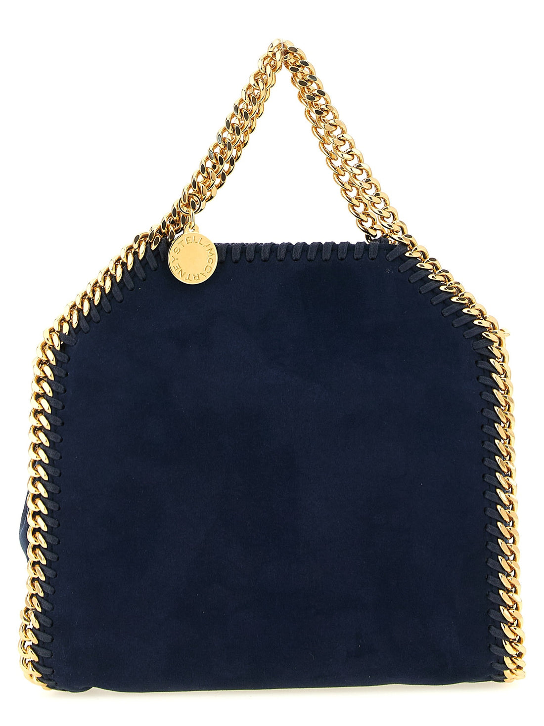 stella mccartney - 'Falabella mini' suede shoulder bag Blue U