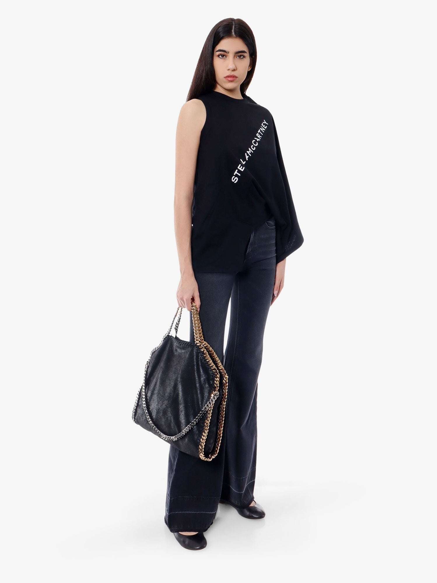 stella mccartney stella mccartney - Falabella shaggy deer shoulder bag