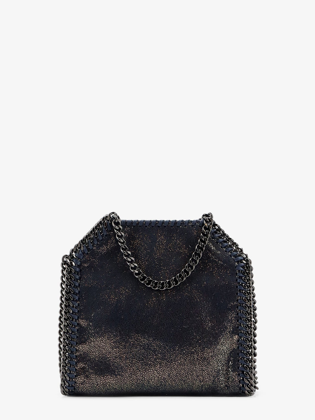 stella mccartney - Falabella Tiny Shiny Shaggy Deer crossbody bag Darknavy UNI