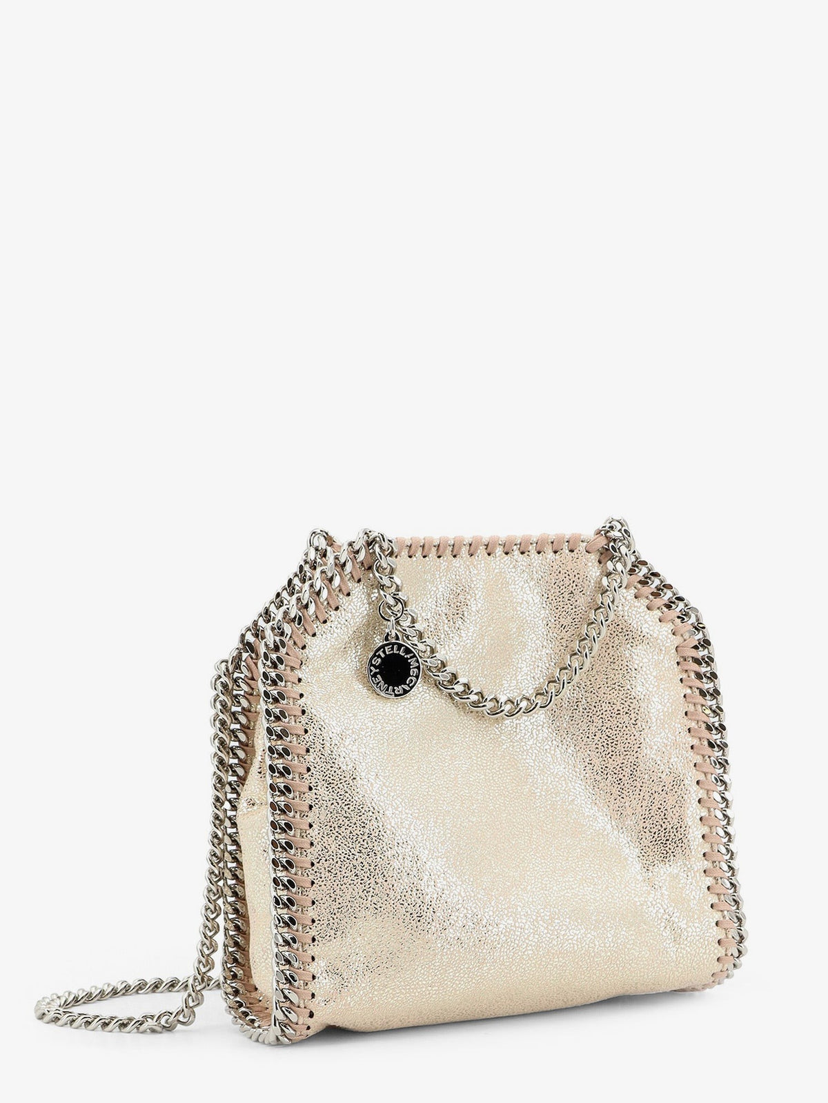 stella mccartney - Falabella Tiny Shiny Shaggy Deer crossbody bag