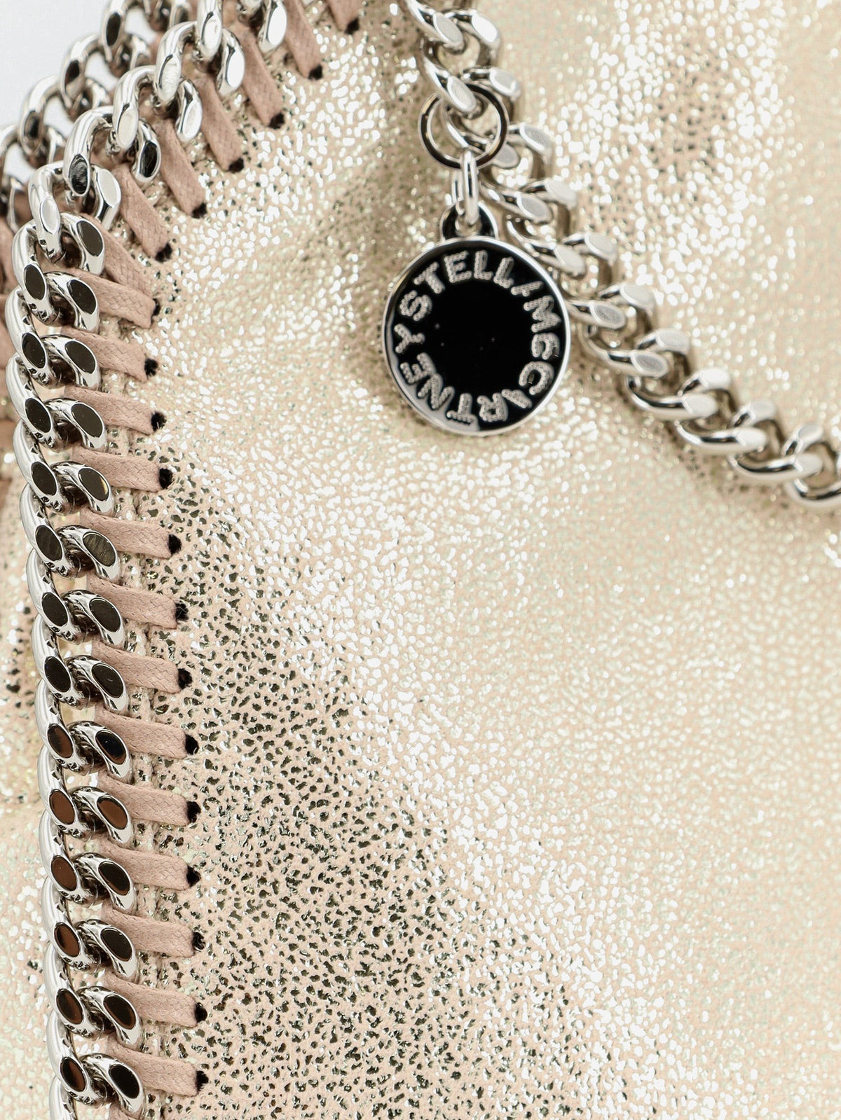 stella mccartney - Falabella Tiny Shiny Shaggy Deer crossbody bag