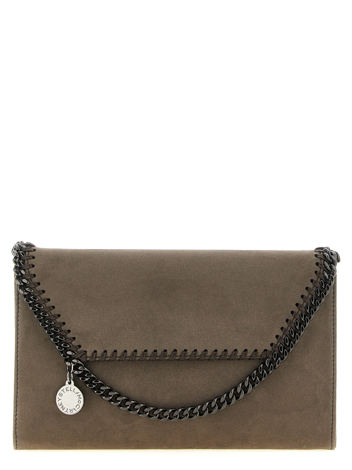 stella mccartney - 'Falabella' wallet on chain gray U