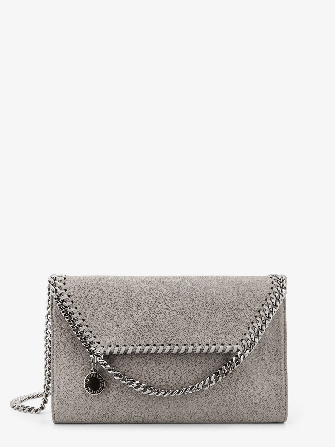 stella mccartney - Falabella Wallet Shaggy Deer crossbody bag Grigio UNI
