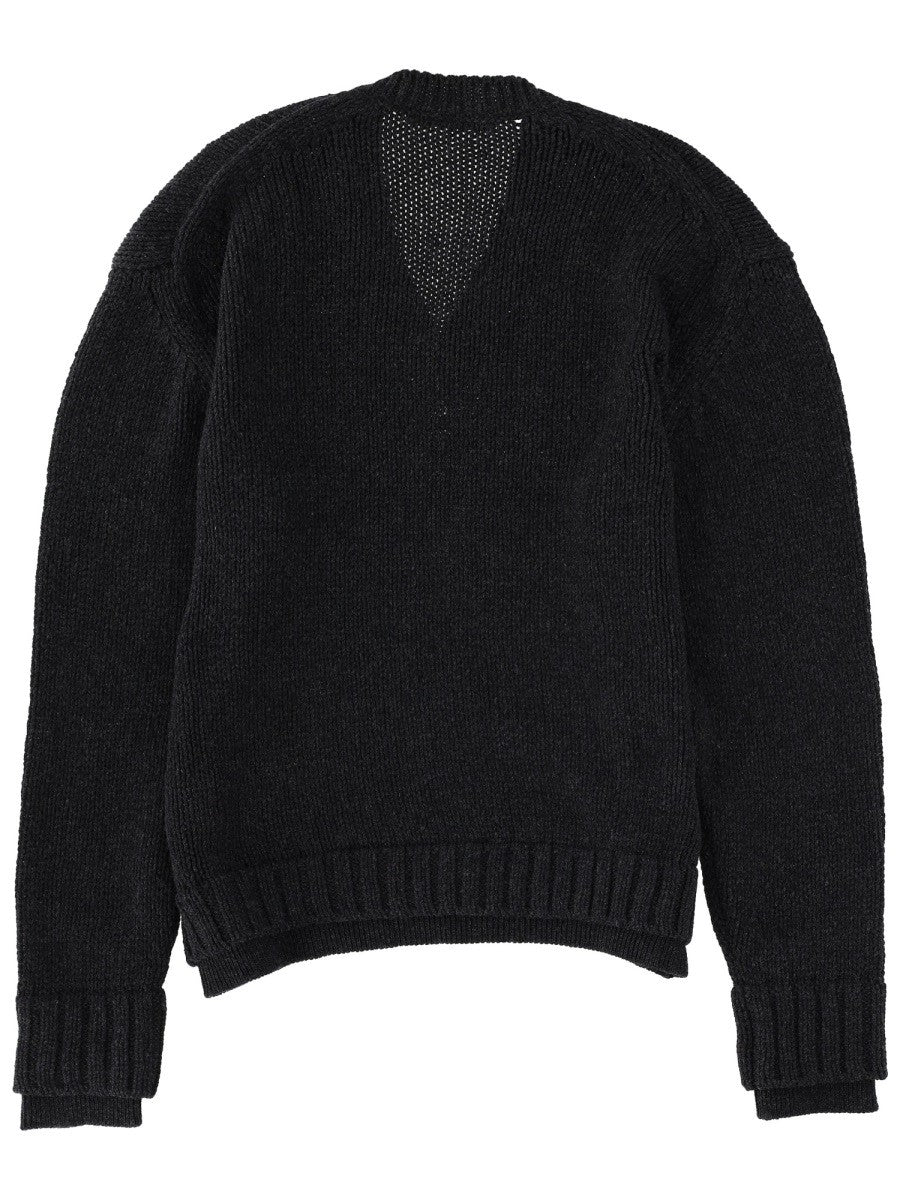 Our Legacy - "FALSE V-NECK" SWEATER false-v-neck-sweater_445ea5ea-aced-4256-878a-3495243d387f