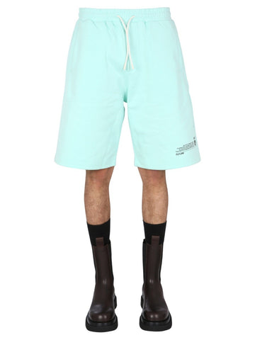 msgm msgm - FANTASTIC GREEN BERMUDA