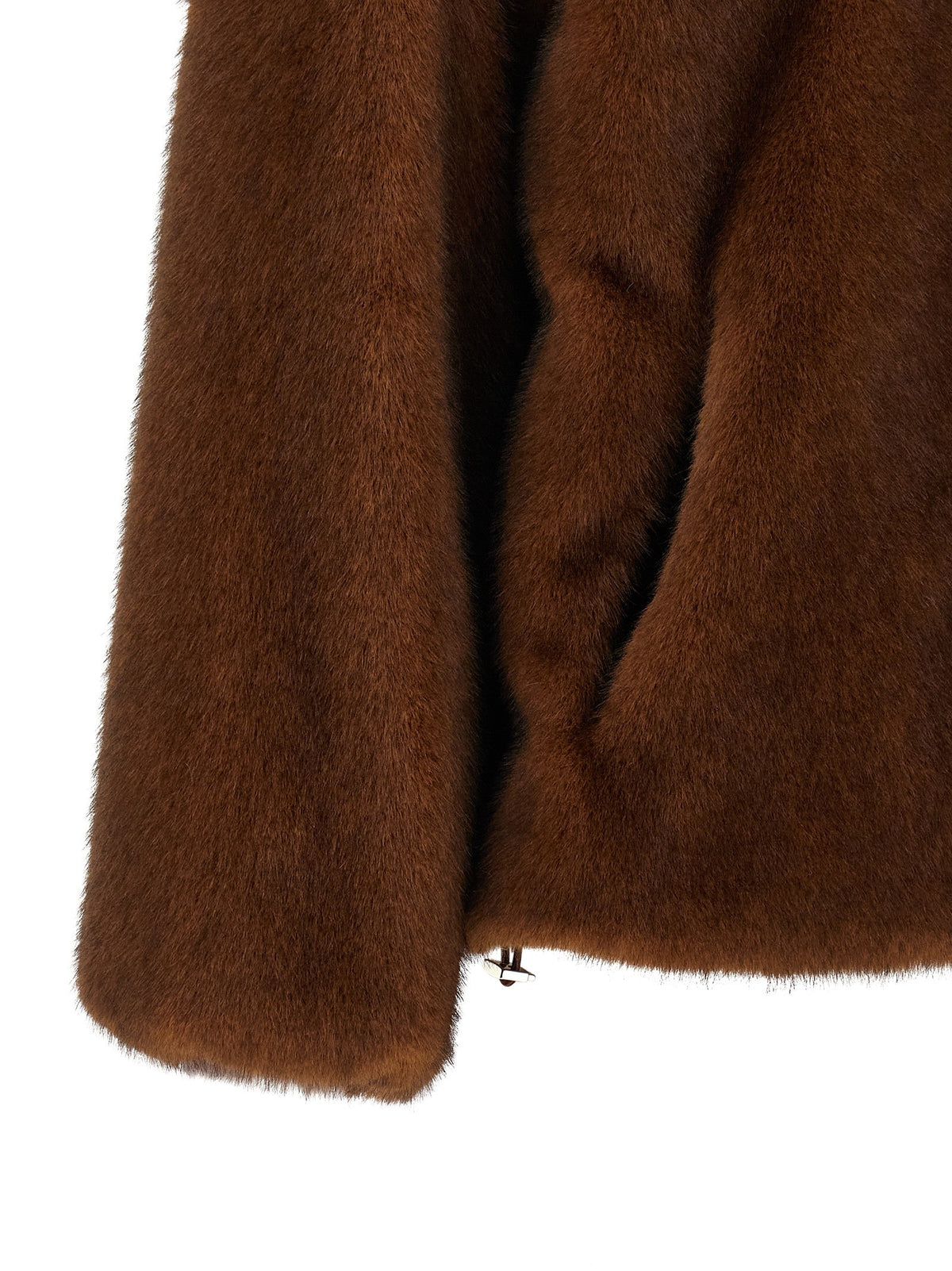 Herno - Faux fur bomber jacket