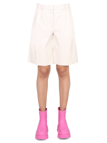 msgm - FAUX LEATHER BERMUDA SHORTS faux-leather-bermuda-shorts_b03fa962-6f43-4ac1-95ba-51a233d60554