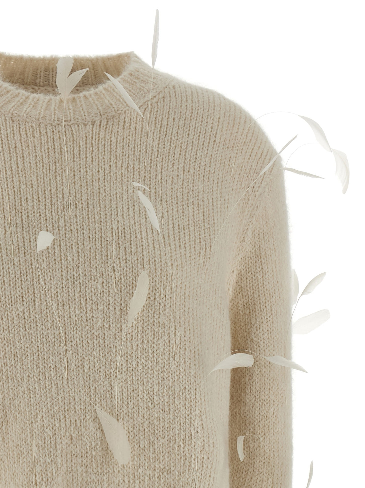 JIL SANDER - Feather sweater feather-sweater_b454073f-2de0-42fe-8fc5-d79bc8607b81