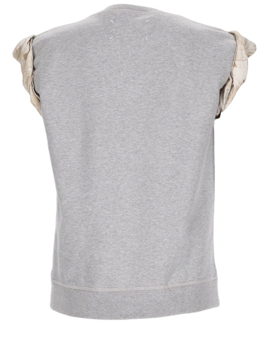 Maison Margiela - FELPA A MANICA CORTA Grey