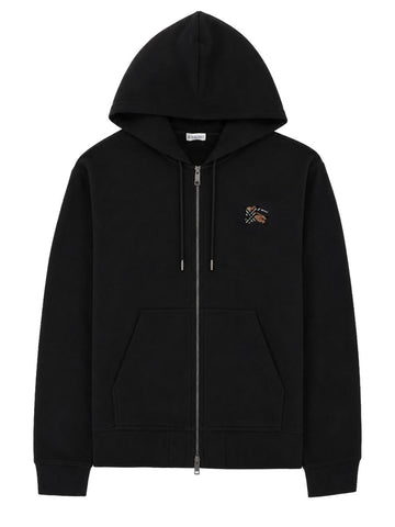 Burberry - FELPA CON CAPPUCCIO E ZIP
