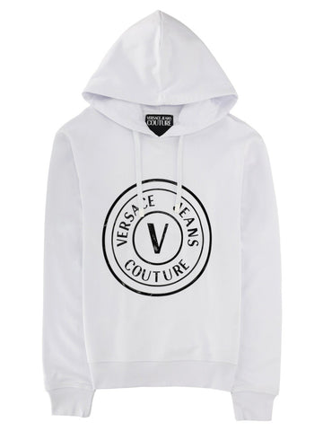 Versace Jeans Couture Versace Jeans Couture - FELPA CON LOGO E CAPPUCCIO