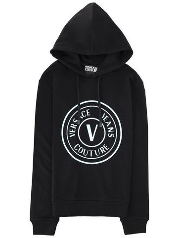 Versace Jeans Couture Versace Jeans Couture - FELPA CON LOGO E CAPPUCCIO