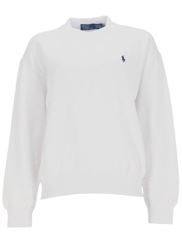 Polo Ralph Lauren - White Sweatshirt with Logo