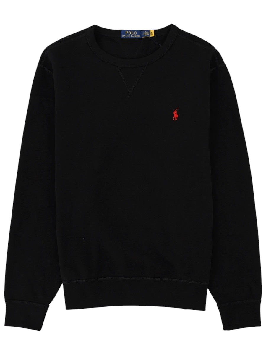 Polo Ralph Lauren - Fleece Crewneck Sweatshirt Black Black
