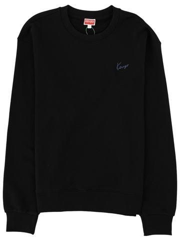 Kenzo - FELPA CON LOGO Black