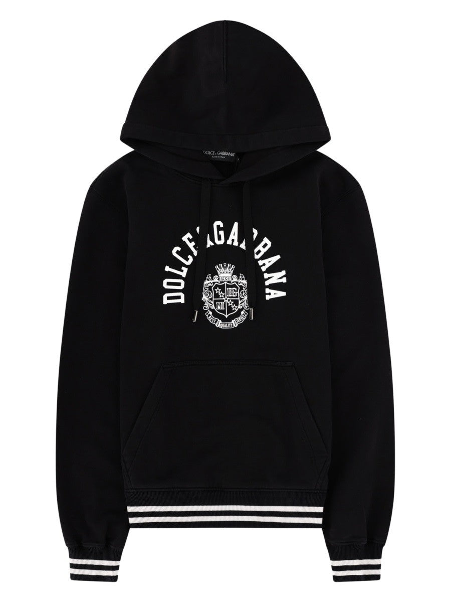 Dolce & Gabbana - FELPA CON LOGO felpa-con-logo_ef1150b2-413e-4a1e-b292-6a3c3a376b45