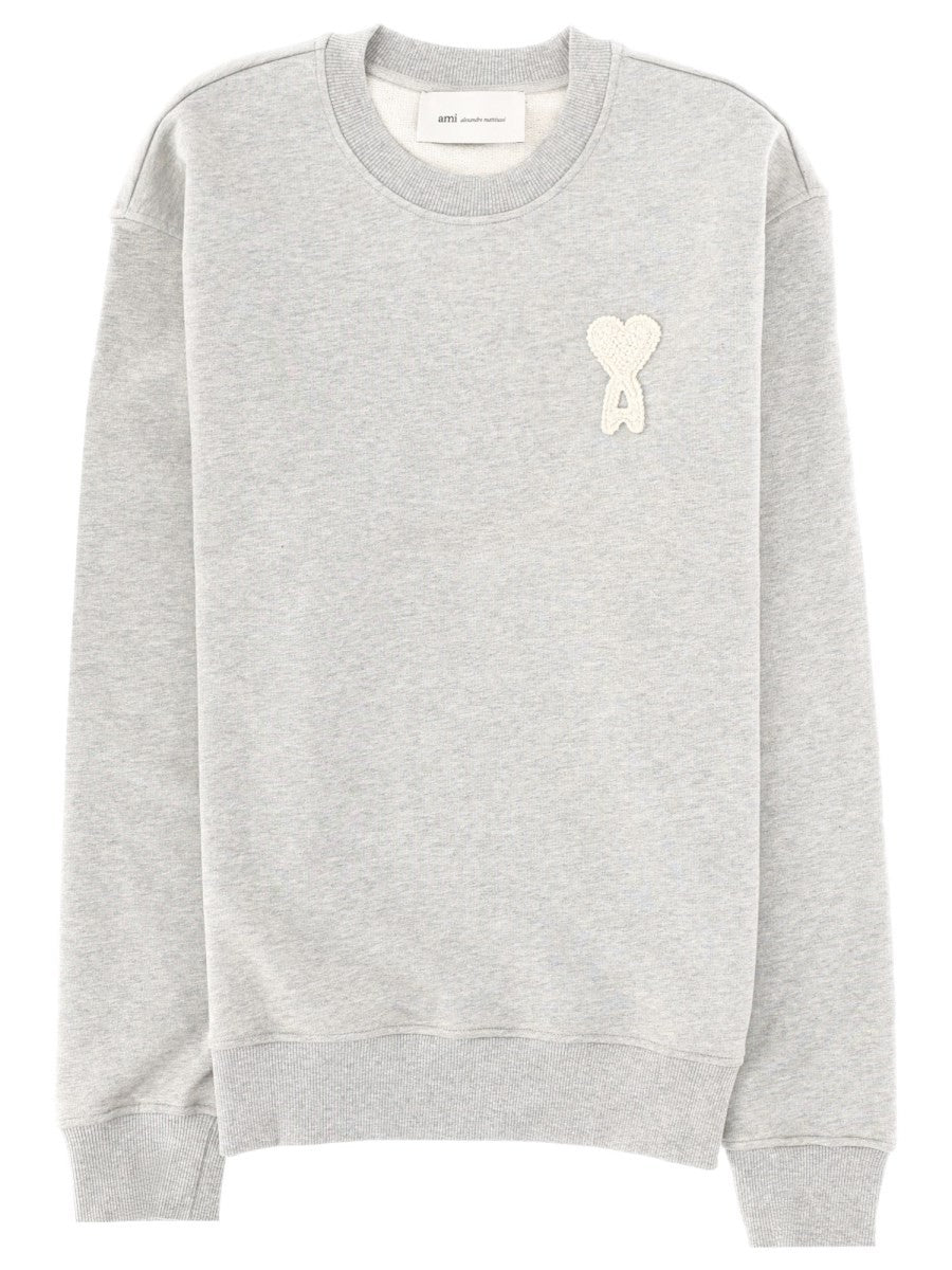 AMI PARIS - FELPA CON PATCH LOGO felpa-con-patch-logo_0717967e-6d0a-43e1-b525-1ba7c09ced9f