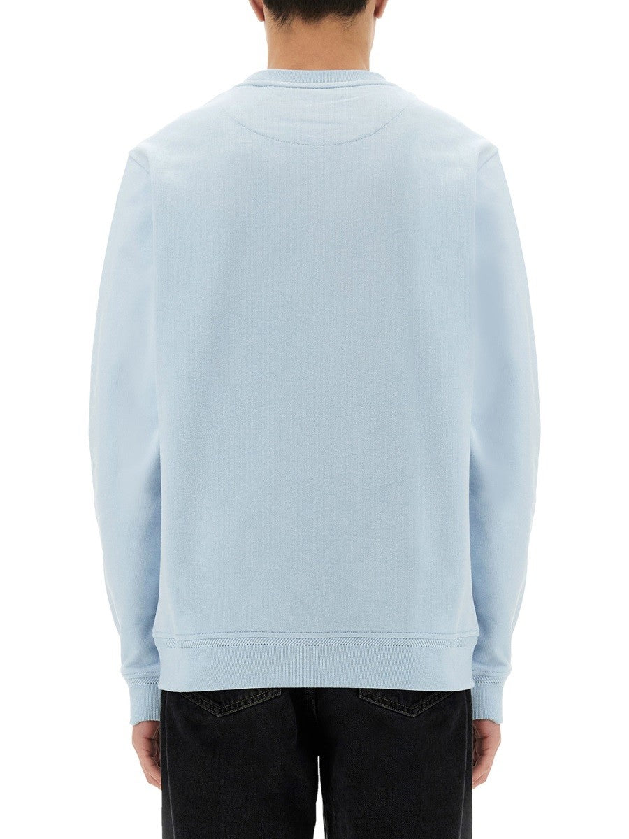 BELSTAFF BELSTAFF - SWEATSHIRT WITH LOGO PATCH
