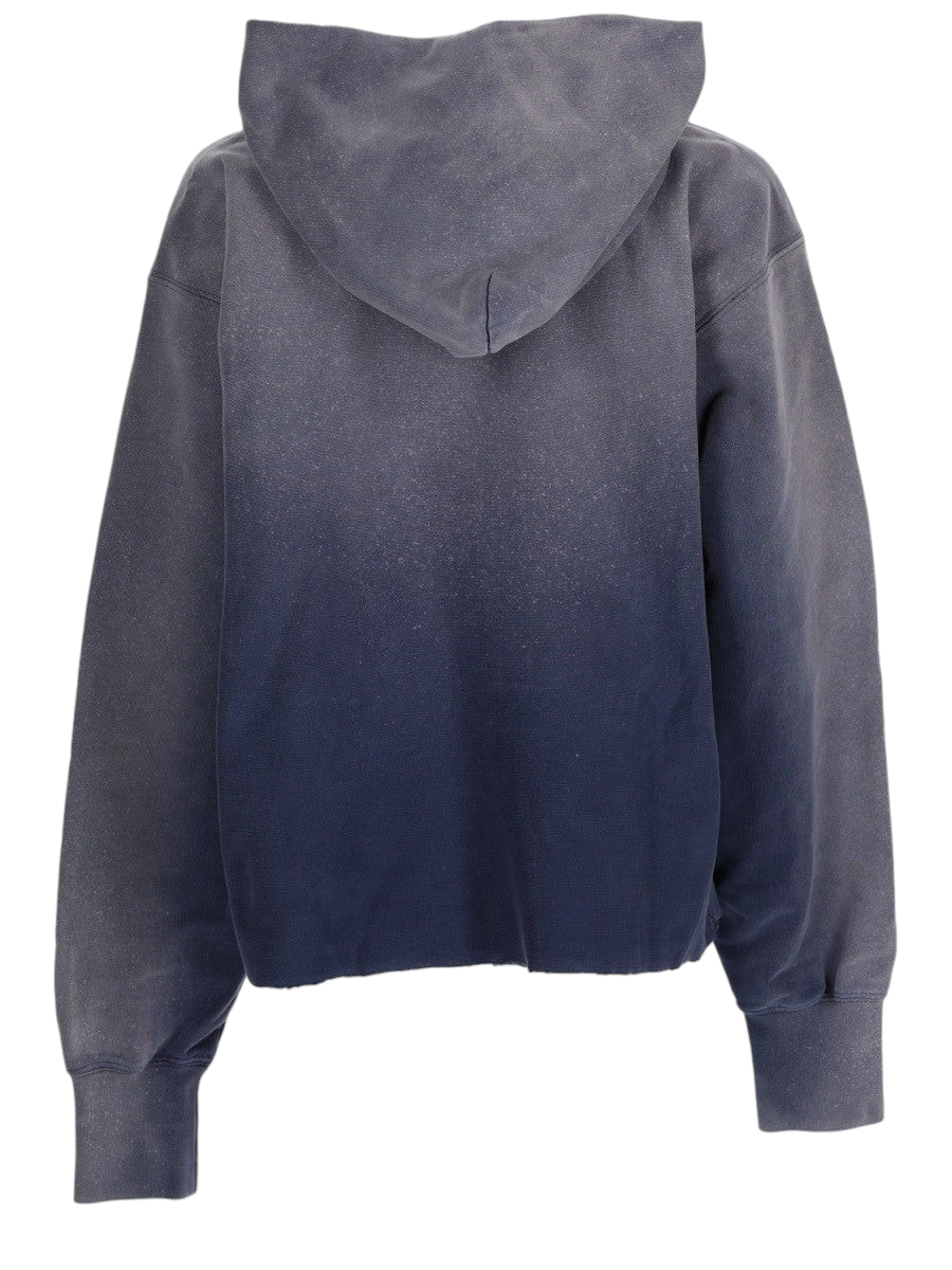 Maison Margiela - FELPA CON STAMPA Blue L