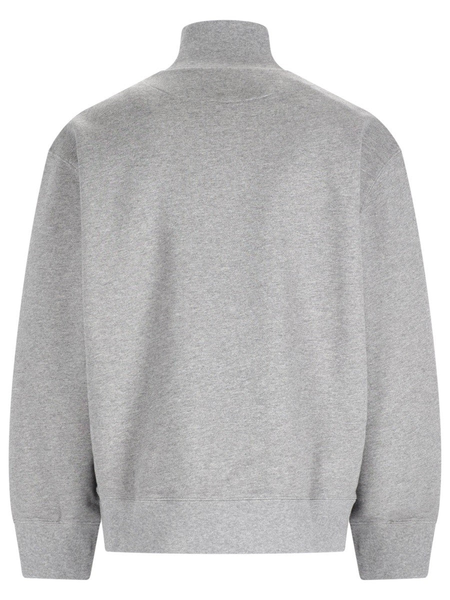 Maison Kitsune Maison Kitsune - FELPA "FOX HEAD" CON ZIP