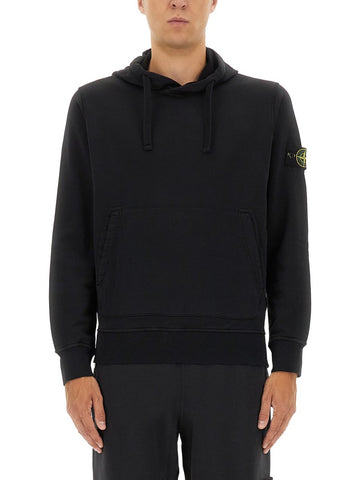 SWEATSHIRT WITH LOGO felpa-in-pile-con-cappuccio_110f23b6-037b-4c82-9f7e-d09cfbcbda48