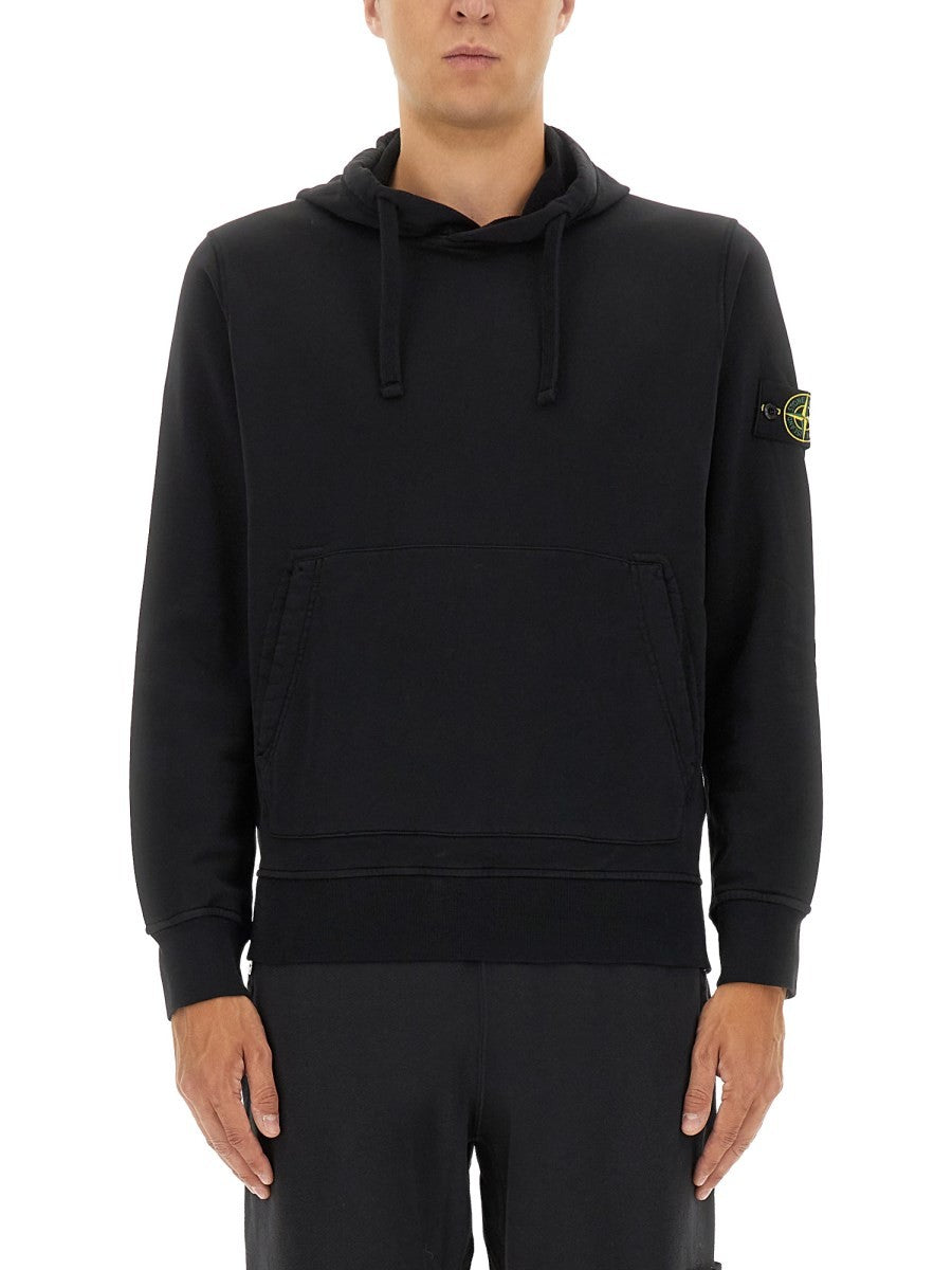 SWEATSHIRT WITH LOGO felpa-in-pile-con-cappuccio_110f23b6-037b-4c82-9f7e-d09cfbcbda48