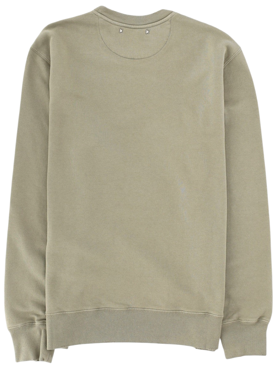 Golden Goose - FELPA REGULAR FIT beige XL