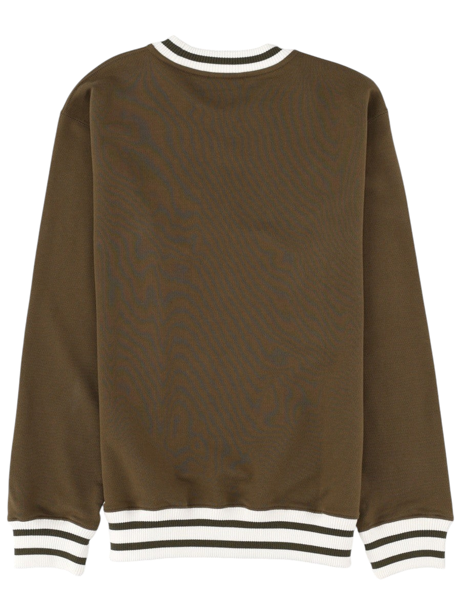 Drole De Monsieur - FELPA "SLOGAN" Brown